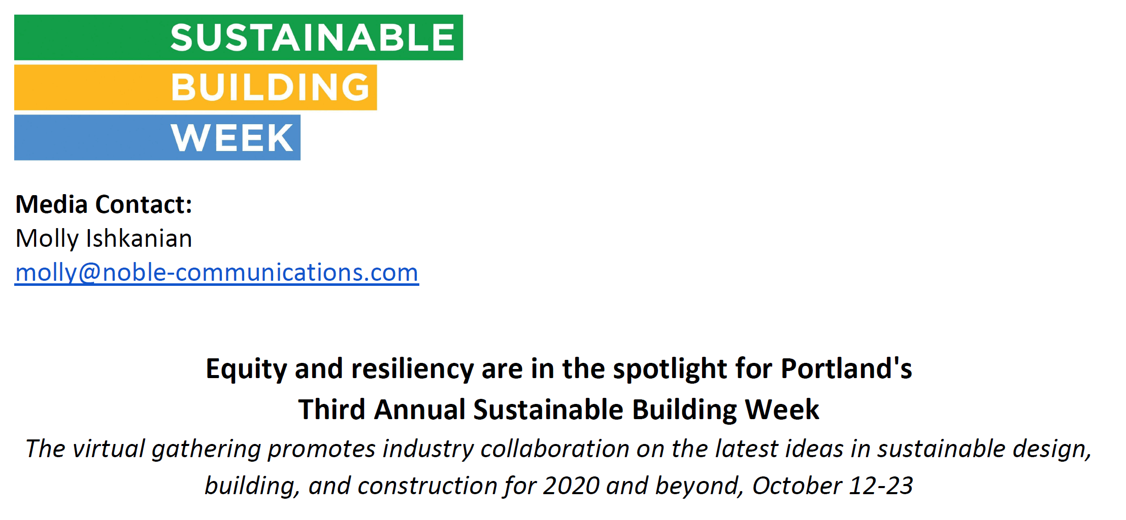 Equity and resiliency are in the spotlight for Portland’s Third Annual Sustainable Building Week