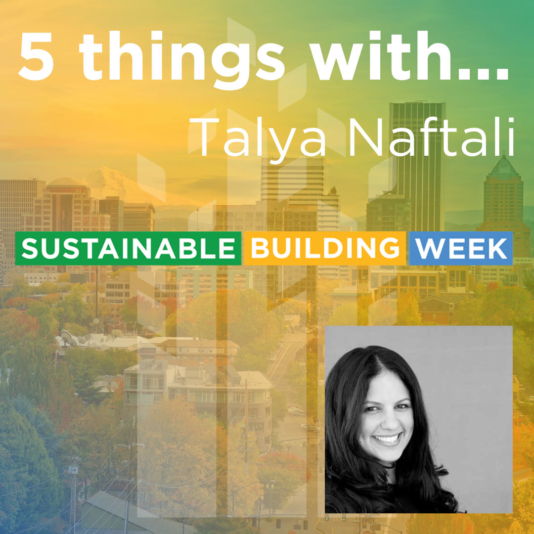 Five Things … with Talya Naftali